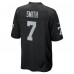 Джерси Las Vegas Raiders Geno Smith Nike Black Game Player