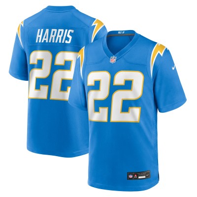 Джерси Los Angeles Chargers Najee Harris Nike Powder Blue Game Player
