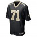 Игровая джерси New Orleans Saints Kelvin Banks Jr. Nike Black 2025 NFL Draft First Round Pick Game