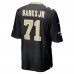 Игровая джерси New Orleans Saints Kelvin Banks Jr. Nike Black 2025 NFL Draft First Round Pick Game