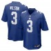 New York Giants Russell Wilson Nike Royal Game Jersey New York Giants Russell Wilson Nike Royal Game Jersey