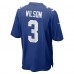 New York Giants Russell Wilson Nike Royal Game Jersey