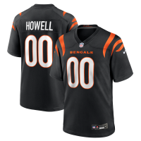 Джерси Cincinnati Bengals Cashius Howell Nike Black Team Game