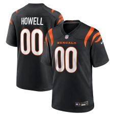 Джерси Cincinnati Bengals Cashius Howell Nike Black Team Game Джерси Cincinnati Bengals Cashius Howell Nike Black Team Game