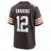 Игровая джерси Cleveland Browns Shedeur Sanders Nike Brown 2025 NFL Draft Game
