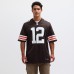 Игровая джерси Cleveland Browns Shedeur Sanders Nike Brown 2025 NFL Draft Game