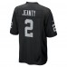 Las Vegas Raiders Ashton Jeanty Nike Black 2025 NFL Draft First Round Pick Game Jersey