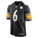 Джерси Pittsburgh Steelers Patrick Queen Nike Black Game