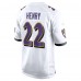 Игровая джерси Baltimore Ravens Derrick Henry Nike White White Game
