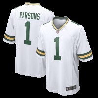 Джерси Green Bay Packers Micah Parsons Nike White Game Player