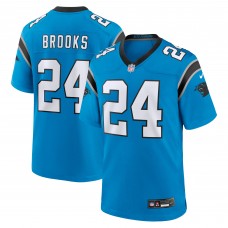 Игровая джерси Jonathon Brooks Carolina Panthers Nike 2024 NFL Draft Alternate Game Player - Blue