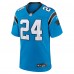 Игровая джерси Jonathon Brooks Carolina Panthers Nike 2024 NFL Draft Alternate Game Player - Blue