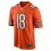 Игровая джерси Caleb Williams Chicago Bears Nike Alternate 2024 NFL Draft First Round Pick Player Game - Orange