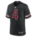 Джерси Arizona Cardinals Jeremiyah Love Nike Black Alternate Game