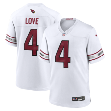 Джерси Arizona Cardinals Jeremiyah Love Nike White Game Джерси Arizona Cardinals Jeremiyah Love Nike White Game