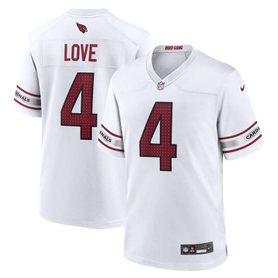 Джерси Arizona Cardinals Jeremiyah Love Nike White Game