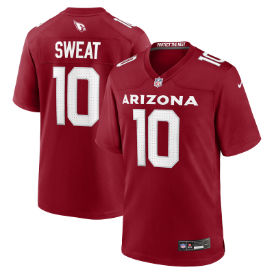Джерси Arizona Cardinals Josh Sweat Nike Cardinal Game
