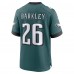 Игровая джерси Saquon Barkley Philadelphia Eagles Nike Game Player - Midnight Green