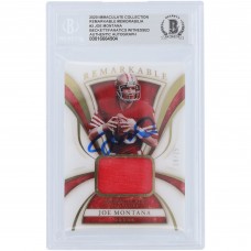 Joe Montana San Francisco 49ers Autographed 2020 Panini National Treasures Remarkable Relic #RM3 #20/25 Beckett Fanatics Witnessed Authenticated Card