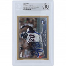 Brian Dawkins Denver Broncos Autographed 2009 Topps Gold #30 #/2009 Beckett Fanatics Witnessed Authenticated Card