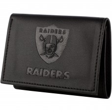 Las Vegas Raiders Hybrid Tri-Fold Wallet - Black