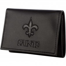New Orleans Saints Hybrid Tri-Fold Wallet - Black