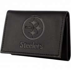 Pittsburgh Steelers Hybrid Tri-Fold Wallet - Black