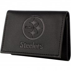 Кошелек Pittsburgh Steelers Hybrid Tri-Fold - Black Кошелек Pittsburgh Steelers Hybrid Tri-Fold - Black