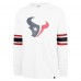 Футболка с длинным рукавом Houston Texans 47 White Gridiron Premier Brex