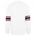 Футболка с длинным рукавом Houston Texans 47 White Gridiron Premier Brex