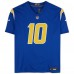 Justin Herbert Los Angeles Chargers Autographed Fanatics Authentic Royal Nike Vapor F.U.S.E. Limited Jersey