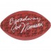 Joe Namath New York Jets Autographed Fanatics Authentic Duke Showcase Football with Broadway Inscription