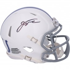 Jonathan Taylor Indianapolis Colts Autographed Fanatics Authentic Riddell 2021Throwback Speed Mini Helmet