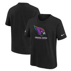 Детская футболка Arizona Cardinals Nike 2024 NFL Crucial Catch - Black Детская футболка Arizona Cardinals Nike 2024 NFL Crucial Catch - Black