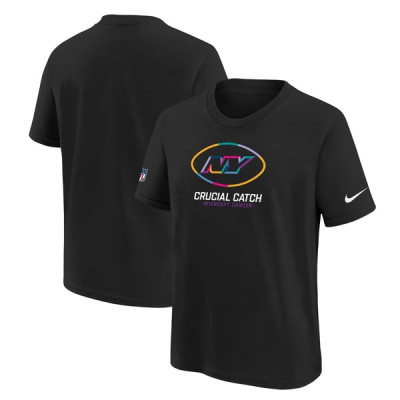 Детская футболка New York Jets Nike 2024 NFL Crucial Catch - Black