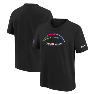 Детская футболка Los Angeles Chargers Nike 2024 NFL Crucial Catch - Black