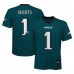 Дошкольникам Philadelphia Eagles Jalen Hurts Midnight Green Replica Player Jersey