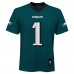 Дошкольникам Philadelphia Eagles Jalen Hurts Midnight Green Replica Player Jersey