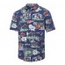 New England Patriots Reyn Spooner Navy Scenic Button-Down Shirt