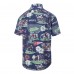New England Patriots Reyn Spooner Navy Scenic Button-Down Shirt
