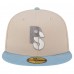 Бейсболка Pittsburgh Steelers New Era Stone/Light Blue City Originals Lifestyle Two-Tone 59FIFTY