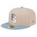 Бейсболка Pittsburgh Steelers New Era Stone/Light Blue City Originals Lifestyle Two-Tone 59FIFTY