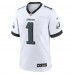 Игровая джерси Jalen Hurts Philadelphia Eagles Nike White Game - White