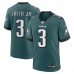 Nolan Smith Philadelphia Eagles Nike Team Game Jersey - Midnight Green