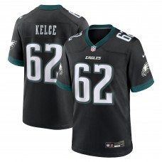 Игровая джерси Jason Kelce Philadelphia Eagles Nike Alternate Game - Black