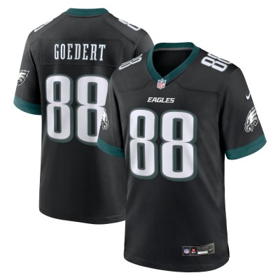 Игровая джерси Dallas Goedert Philadelphia Eagles Nike Alternate Game - Black