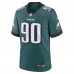 Jordan Davis Philadelphia Eagles Nike Team Game Jersey - Midnight Green