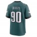 Jordan Davis Philadelphia Eagles Nike Team Game Jersey - Midnight Green