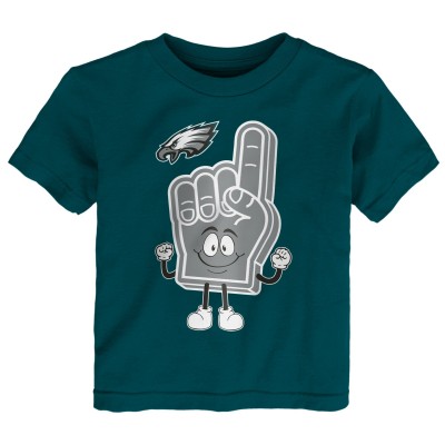 Малышам Philadelphia Eagles Midnight Green Handy Man T-Shirt