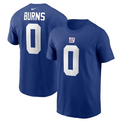 Футболка Brian Burns New York Giants Nike Player Name & Number - Royal